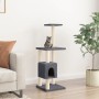 Rascador para gatos con postes de sisal gris oscuro 104 cm en Mobiliario para gatos | Comprar online en Foru.es