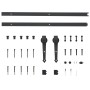 Puerta corredera con herrajes madera maciza de pino 90x210 cm de vidaXL, Puertas - Ref: Foro24-3203210, Precio: 191,19 €, Des...