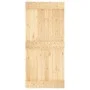 Puerta corredera con herrajes madera maciza de pino 95x210 cm de vidaXL, Puertas - Ref: Foro24-3203234, Precio: 172,39 €, Des...