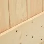 Puerta corredera con herrajes madera maciza de pino 95x210 cm de vidaXL, Puertas - Ref: Foro24-3203234, Precio: 172,39 €, Des...