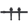 Puerta corredera con herrajes madera maciza de pino 90x210 cm de vidaXL, Puertas - Ref: Foro24-3203245, Precio: 193,35 €, Des...