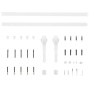 Puerta corredera con herrajes madera maciza de pino 70x210 cm de vidaXL, Puertas - Ref: Foro24-3203266, Precio: 178,39 €, Des...