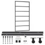 Puerta corredera con herrajes ESG vidrio y aluminio 102x205 cm de vidaXL, Puertas - Ref: Foro24-3081954, Precio: 248,81 €, De...