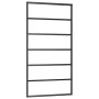 Puerta corredera con herrajes ESG vidrio y aluminio 102x205 cm de vidaXL, Puertas - Ref: Foro24-3081954, Precio: 248,81 €, De...