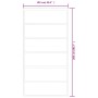 Puerta corredera con herrajes ESG vidrio y aluminio 102x205 cm de vidaXL, Puertas - Ref: Foro24-3081954, Precio: 237,50 €, De...