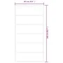 Puerta corredera con herrajes ESG vidrio y aluminio 102x205 cm de vidaXL, Puertas - Ref: Foro24-3081954, Precio: 248,81 €, De...
