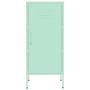 Armario de almacenamiento acero verde mint 42,5x35x101,5 cm de vidaXL, Taquillas y armarios de almacenamiento - Ref: Foro24-3...