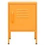 Mesita de noche acero amarillo mostaza 35x35x51 cm de vidaXL, Mesitas de noche - Ref: Foro24-336209, Precio: 73,37 €, Descuen...