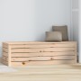 Caja de almacenaje madera maciza de pino 109x36,5x33 cm de vidaXL, Armarios y almacenamiento - Ref: Foro24-823624, Precio: 87...