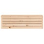 Caja de almacenaje madera maciza de pino 109x36,5x33 cm de vidaXL, Armarios y almacenamiento - Ref: Foro24-823624, Precio: 87...