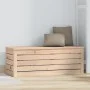 Caja de almacenaje madera maciza de pino 89x36,5x33 cm de vidaXL, Armarios y almacenamiento - Ref: Foro24-823619, Precio: 66,...