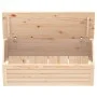 Caja de almacenaje madera maciza de pino 89x36,5x33 cm de vidaXL, Armarios y almacenamiento - Ref: Foro24-823619, Precio: 66,...