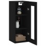 Armario de pared negro 34,5x34x90 cm de vidaXL, Aparadores - Ref: Foro24-835003, Precio: 52,15 €, Descuento: %