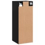 Armario de pared negro 34,5x34x90 cm de vidaXL, Aparadores - Ref: Foro24-835003, Precio: 52,15 €, Descuento: %