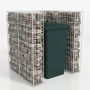 Gaviones para ocultar contenedor acero 110x100x120 cm de vidaXL, Soportes para contenedores de residuos - Ref: Foro24-142558,...