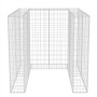 Gaviones para ocultar contenedor acero 110x100x120 cm de vidaXL, Soportes para contenedores de residuos - Ref: Foro24-142558,...