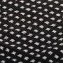 Black cotton checkered blanket 220x250 cm by vidaXL, Blankets - Ref: Foro24-245332, Price: 37,78 €, Discount: %