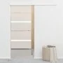 Schiebetür mit Softstop ESG-Glas und Aluminium 76x205 cm von vidaXL, Türen - Ref: Foro24-288061, Preis: 236,82 €, Rabatt: %