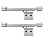 Puerta corredera con tope suave vidrio ESG y aluminio 76x205 cm de vidaXL, Puertas - Ref: Foro24-288061, Precio: 240,71 €, De...