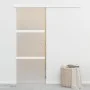 Schiebetür mit sanften Stoppern, ESG-Glas Aluminium 76x205 cm von vidaXL, Türen - Ref: Foro24-288055, Preis: 198,26 €, Rabatt: %