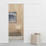Puerta corredera con topes suaves vidrio ESG aluminio 76x205 cm de vidaXL, Puertas - Ref: Foro24-288055, Precio: 218,77 €, De...