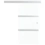 Schiebetür mit sanften Stoppern, ESG-Glas Aluminium 76x205 cm von vidaXL, Türen - Ref: Foro24-288055, Preis: 198,26 €, Rabatt: %