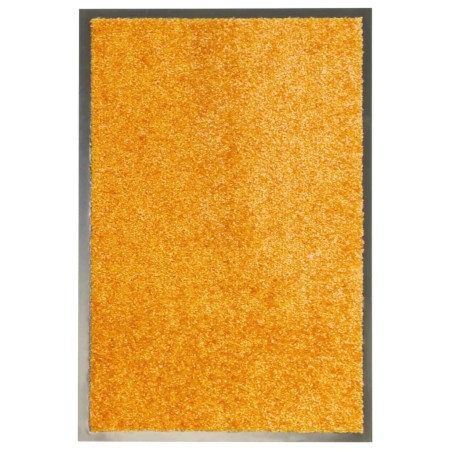 Felpudo lavable naranja 40x60 cm de vidaXL, Felpudos - Ref: Foro24-323451, Precio: 22,45 €, Descuento: %
