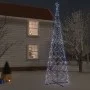 Árbol de Navidad cónico 3000 LED blanco frío 230x800 cm de vidaXL, Arboles de navidad - Ref: Foro24-343514, Precio: 155,05 €,...