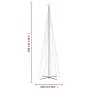 Árbol de Navidad cónico 3000 LED blanco frío 230x800 cm de vidaXL, Arboles de navidad - Ref: Foro24-343514, Precio: 155,05 €,...