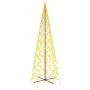 Árbol de Navidad cónico 1400 LED blanco cálido 160x500 cm de vidaXL, Arboles de navidad - Ref: Foro24-343513, Precio: 82,67 €...