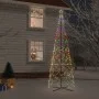 Árbol de Navidad cónico 1400 LED de colores 160x500 cm de vidaXL, Arboles de navidad - Ref: Foro24-343512, Precio: 136,75 €, ...