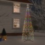 Árbol de Navidad cónico 1400 LED de colores 160x500 cm de vidaXL, Arboles de navidad - Ref: Foro24-343512, Precio: 139,00 €, ...
