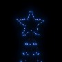 Árbol de Navidad cónico 1400 LED azul 160x500 cm de vidaXL, Arboles de navidad - Ref: Foro24-343511, Precio: 82,79 €, Descuen...