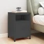 Anthracite steel bedside table 35x35x51 cm by vidaXL, Nightstands - Ref: Foro24-336222, Price: 84,12 €, Discount: %