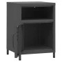 Anthracite steel bedside table 35x35x51 cm by vidaXL, Nightstands - Ref: Foro24-336222, Price: 84,12 €, Discount: %