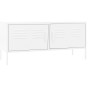 Mueble para TV de acero blanco 105x35x50 cm de vidaXL, Muebles TV - Ref: Foro24-336233, Precio: 157,88 €, Descuento: %