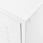 Mueble para TV de acero blanco 105x35x50 cm de vidaXL, Muebles TV - Ref: Foro24-336233, Precio: 157,88 €, Descuento: %