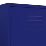 Armario de acero azul oscuro 90x50x180 cm de vidaXL, Armarios roperos - Ref: Foro24-336244, Precio: 282,91 €, Descuento: %