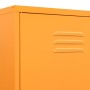 Armario de acero amarillo mostaza 90x50x180 cm de vidaXL, Armarios roperos - Ref: Foro24-336245, Precio: 318,24 €, Descuento: %