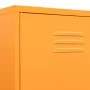 Armario de acero amarillo mostaza 90x50x180 cm de vidaXL, Armarios roperos - Ref: Foro24-336245, Precio: 381,76 €, Descuento: %