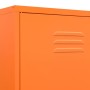 Armario de acero naranja 90x50x180 cm de vidaXL, Armarios roperos - Ref: Foro24-336246, Precio: 348,53 €, Descuento: %