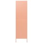 Armario de acero rosa 90x50x180 cm de vidaXL, Armarios roperos - Ref: Foro24-336247, Precio: 283,36 €, Descuento: %
