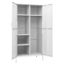 Armario de acero blanco 90x50x180 cm de vidaXL, Armarios roperos - Ref: Foro24-336251, Precio: 286,76 €, Descuento: %