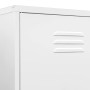Armario de acero blanco 90x50x180 cm de vidaXL, Armarios roperos - Ref: Foro24-336251, Precio: 286,76 €, Descuento: %