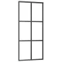 Sliding door with ESG glass and aluminum hardware 90x205 cm by vidaXL, Doors - Ref: Foro24-3081946, Price: 221,89 €, Discount: %