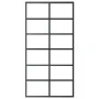 Puerta corredera con herrajes ESG vidrio y aluminio 102x205 cm de vidaXL, Puertas - Ref: Foro24-3081960, Precio: 222,02 €, De...