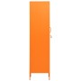 Armario de taquilla de acero naranja 35x46x180 cm de vidaXL, Taquillas y armarios de almacenamiento - Ref: Foro24-336255, Pre...