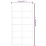 Puerta corredera con herrajes ESG vidrio y aluminio 102x205 cm de vidaXL, Puertas - Ref: Foro24-3081960, Precio: 222,02 €, De...