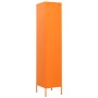 Armario de taquilla de acero naranja 35x46x180 cm de vidaXL, Taquillas y armarios de almacenamiento - Ref: Foro24-336255, Pre...