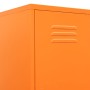 Armario de taquilla de acero naranja 35x46x180 cm de vidaXL, Taquillas y armarios de almacenamiento - Ref: Foro24-336255, Pre...